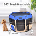 Load image into Gallery viewer, JESPET Pet Dog Playpens 36", 45" & 61" Portable Soft Dog Exercise Pen Kennel with Carry Bag for Puppy Cats Kittens Rabbits, Indoor/Outdoor Use