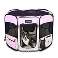 Load image into Gallery viewer, JESPET Pet Dog Playpens 36", 45" & 61" Portable Soft Dog Exercise Pen Kennel with Carry Bag for Puppy Cats Kittens Rabbits, Indoor/Outdoor Use