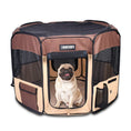 Load image into Gallery viewer, JESPET Pet Dog Playpens 36", 45" & 61" Portable Soft Dog Exercise Pen Kennel with Carry Bag for Puppy Cats Kittens Rabbits, Indoor/Outdoor Use
