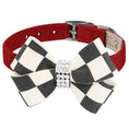 Load image into Gallery viewer, Susan Lanci Designs Windsor Check Nouveau Bow Collar