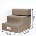 Load image into Gallery viewer, Factory Direct Sale Dog Stairs Pet Climbing Ladder Sponge Steps Small Dog Teddy On The Sofa Bed Climbing Ladder Can Be Customized