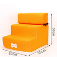 Load image into Gallery viewer, Factory Direct Sale Dog Stairs Pet Climbing Ladder Sponge Steps Small Dog Teddy On The Sofa Bed Climbing Ladder Can Be Customized