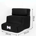 Load image into Gallery viewer, Factory Direct Sale Dog Stairs Pet Climbing Ladder Sponge Steps Small Dog Teddy On The Sofa Bed Climbing Ladder Can Be Customized