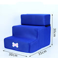 Load image into Gallery viewer, Factory Direct Sale Dog Stairs Pet Climbing Ladder Sponge Steps Small Dog Teddy On The Sofa Bed Climbing Ladder Can Be Customized