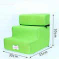 Load image into Gallery viewer, Factory Direct Sale Dog Stairs Pet Climbing Ladder Sponge Steps Small Dog Teddy On The Sofa Bed Climbing Ladder Can Be Customized