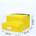 Load image into Gallery viewer, Factory Direct Sale Dog Stairs Pet Climbing Ladder Sponge Steps Small Dog Teddy On The Sofa Bed Climbing Ladder Can Be Customized