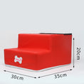 Load image into Gallery viewer, Factory Direct Sale Dog Stairs Pet Climbing Ladder Sponge Steps Small Dog Teddy On The Sofa Bed Climbing Ladder Can Be Customized
