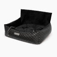 Load image into Gallery viewer, NANDOG Large Black Vegan Leather Car Seat