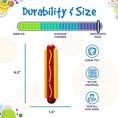 Load image into Gallery viewer, SP Hot Dog Ultra Durable Nylon Dog Chew Toy for Aggressive Chewers