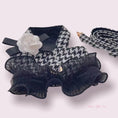 Load image into Gallery viewer, Houndstooth Tutu Harness and Leash

