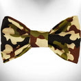 Load image into Gallery viewer, Camo Dog Bow Tie
