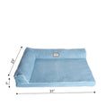 Load image into Gallery viewer, Armarkat Medium Bolstered Pet Bed Poly Fill Dog Cushion
