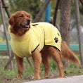 Load image into Gallery viewer, Soft And Absorbent Pet Embroidered Bathrobe Coral Fleece Pajamas
