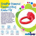 Load image into Gallery viewer, Diamond Ring Durable Teething Ring for Puppies and Aggressive Chewers
