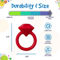 Load image into Gallery viewer, Diamond Ring Durable Teething Ring for Puppies and Aggressive Chewers
