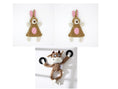 Load image into Gallery viewer, Pet Toy Donkey Shape Corduroy Chew Toy For Dogs Puppy Squeaker Squeaky Plush Bone Molar Dog Toy Pet Training Dog
