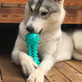 Load image into Gallery viewer, Pet Dog Cleaning Chew Toys For Aggressive Dogs Rubber Molar Stick Dog Oral Teeth
