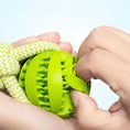 Load image into Gallery viewer, Dog Toys Treat Balls Interactive Hemp Rope Rubber Leaking Balls For Small Dogs Chewing Bite Resistant Toys Pet Tooth Cleaning Bite Resistant Toy Ball For Pet Dogs Puppy
